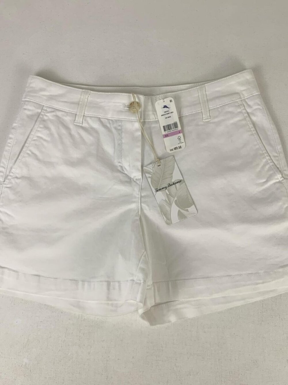 Tommy Bahama Women's Size 6 White Golf Shorts - Perfect for Summer Style!